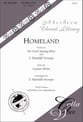 Homeland SATB choral sheet music cover